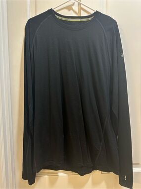Smartwool Black Long-Sleeve Men's Base-layer